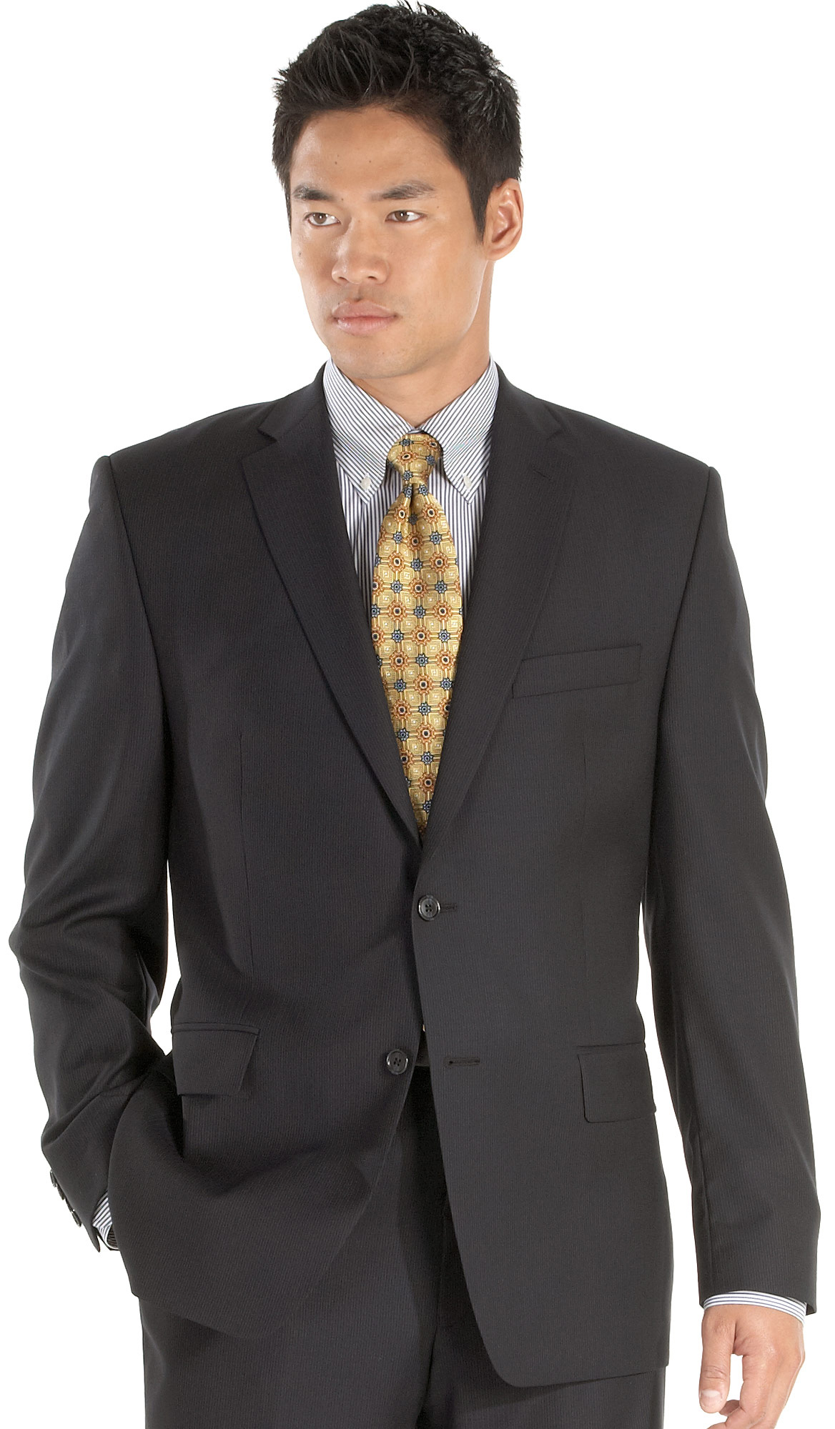 職場(chǎng)西服也能穿出不一樣的時(shí)尚感。